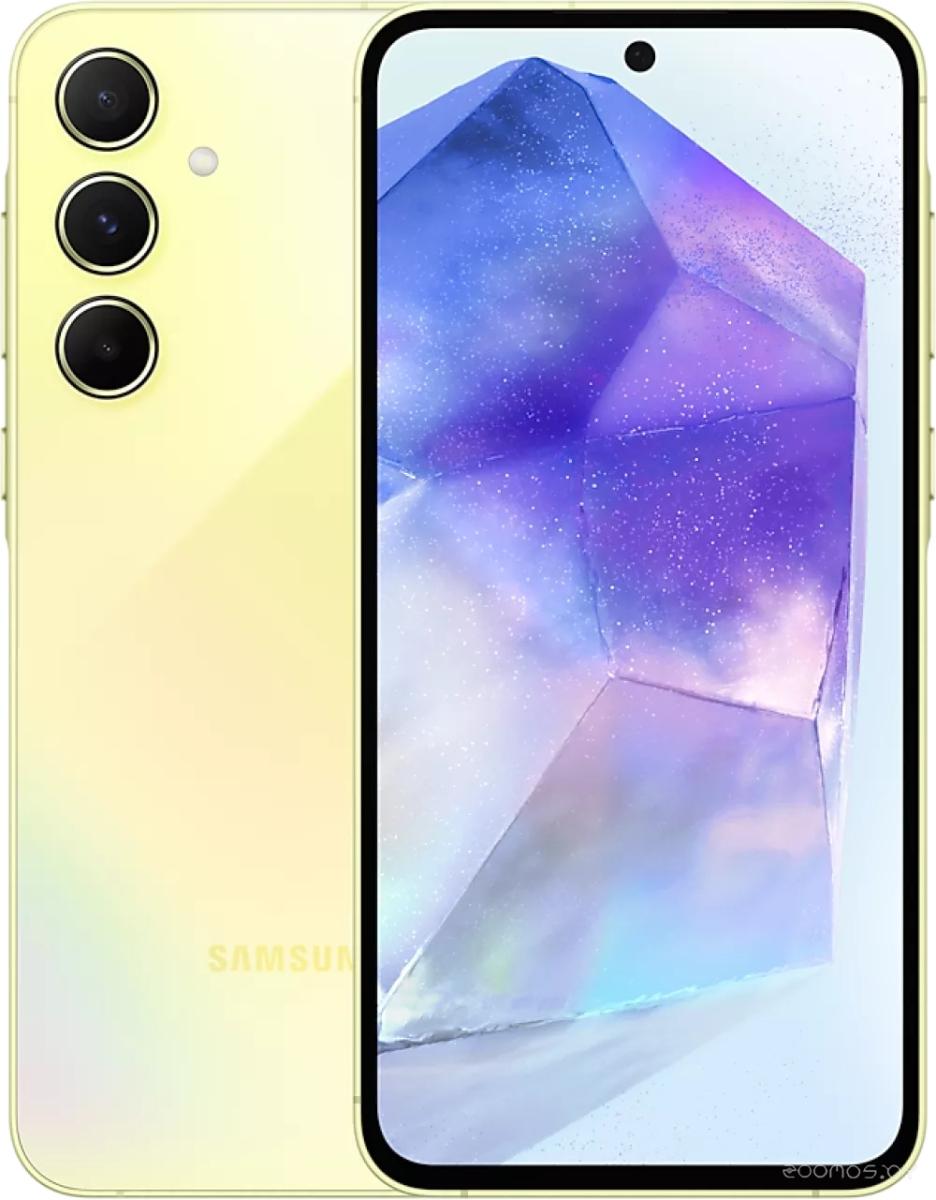 Купить Смартфон Samsung Galaxy A55 SM-A556E 8GB/256GB (желтый) в Витебске,  цена 1606.44