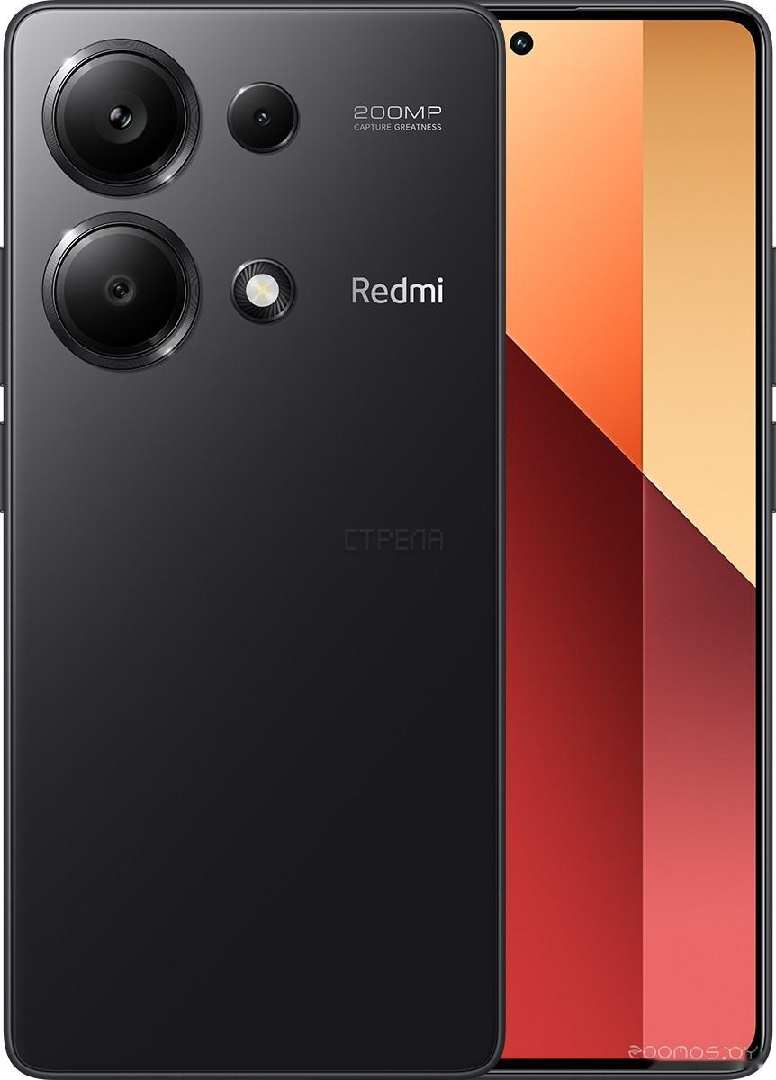 Купить Смартфон Xiaomi Redmi Note 13 Pro 12GB/512GB с NFC международная  версия (полуночный черный) в Витебске, цена 1499.00