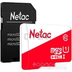Карта памяти Netac microSDXC NT02P500ECO-128G-R