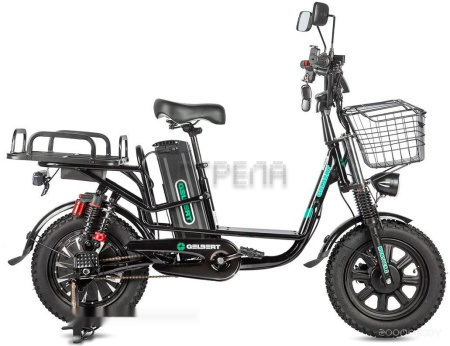 Электровелосипед Gelbert Khan Monster 2 (черный)