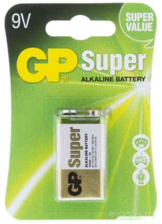 Батарейка GP Super 6LR61/1604A